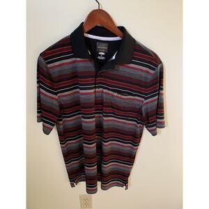 Greg Norman For Tasso Elba Mens Size Small Polo Golf Shirt Dry Play Short Sleeve